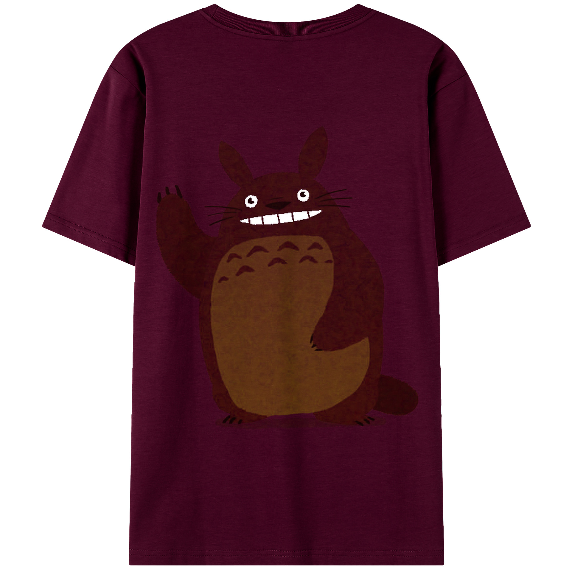 （画像用） となりのトトロ 草壁メイ 草壁サツキ My Neighbor Totoro Satsuki Kusakabe Mei Kusakabe レディース半袖Tシャツ(バックプリント)